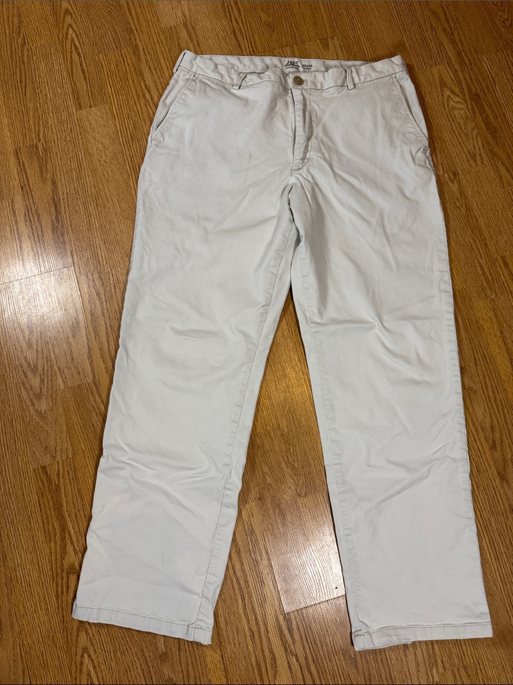 Izod Men's Cream Chino Pants 36x32 - Great Condition